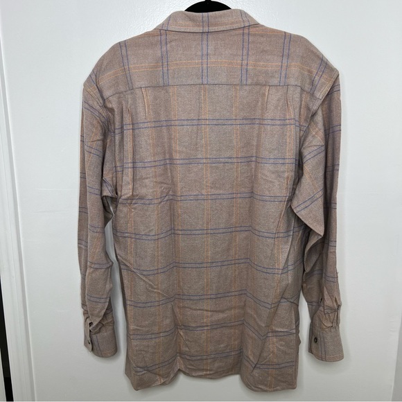 ERMENEGILDO ZEGNA Plaid Long Sleeve Button Down Shirt - Picture 5 of 5